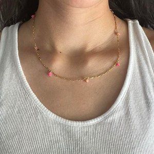 Hola Amor Estudios Lava Drop Necklace